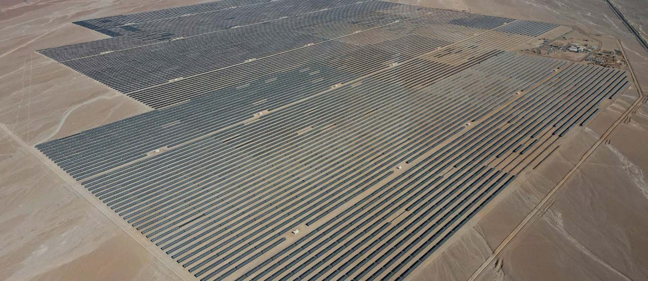 Guanchoi, la planta solar más grande de Chile