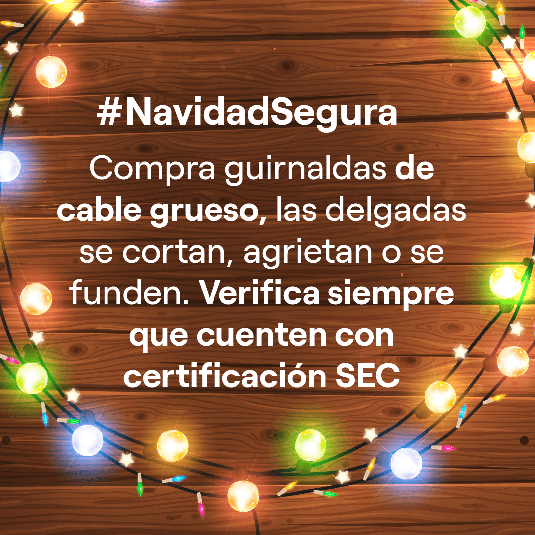 Compra guirnaldas de cable grueso, las delgadas se cortan, agrietan o se funden.