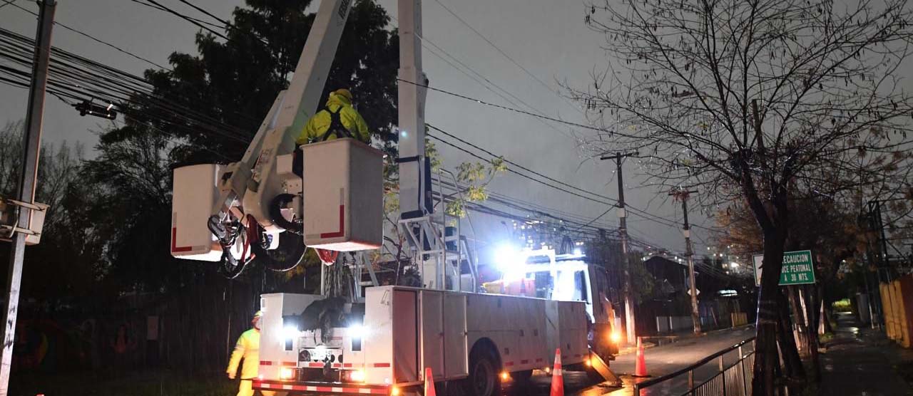 Enel Distribución informa actualización del estado del servicio eléctrico en su zona de concesión