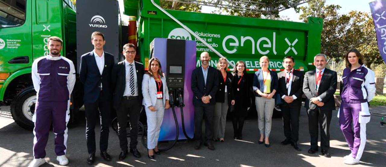 Enel X y SQM presentan en Enade “E-Truck”