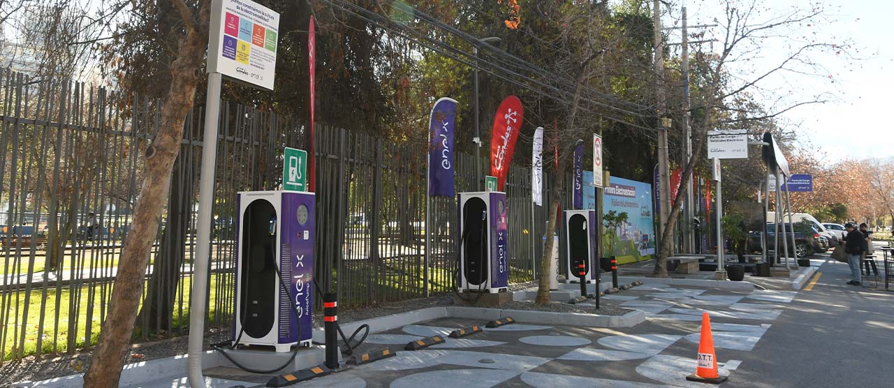 Electroestación comuna de Las Condes
