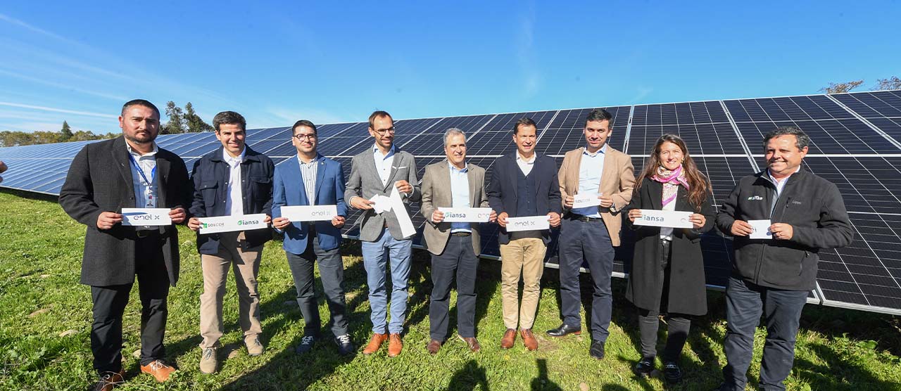Enel X y Empresas Iansa ponen en operación 4 plantas solares