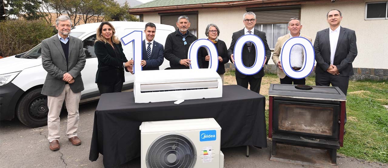 Mil familias ya se sumaron al recambio de estufas a leña