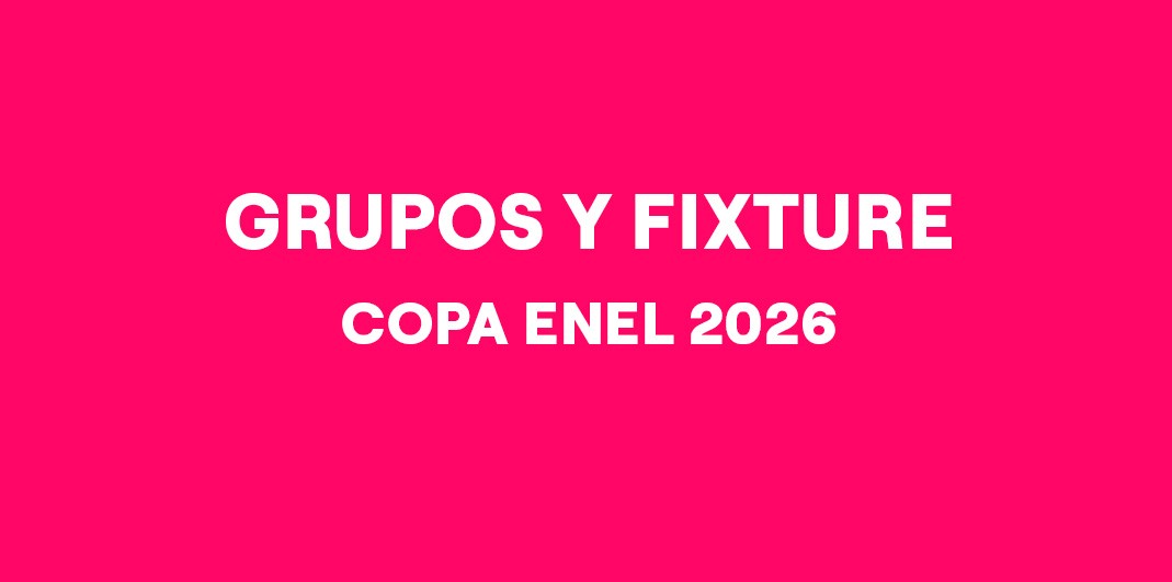 Grupos y Fixture - Copa Enel 2025