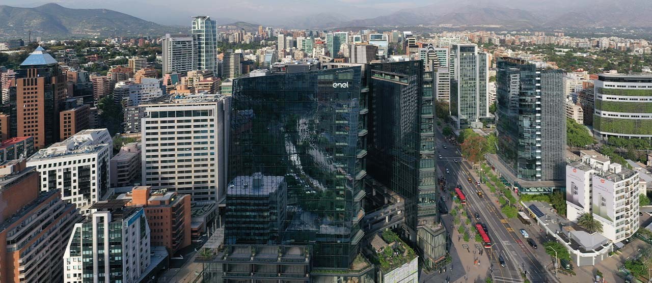 Edificio Corporativo Enel en Chile