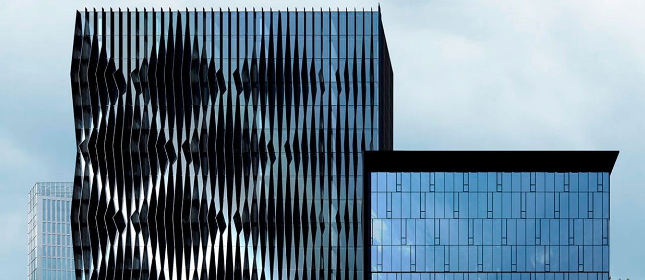 Fachada edificio Solar Fotovoltaico